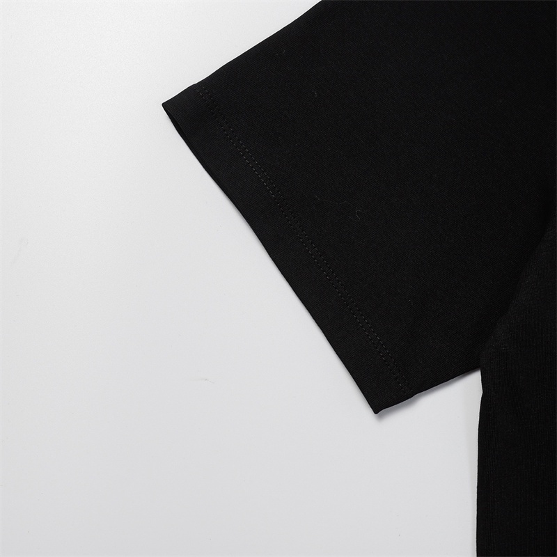 Áo Thun Tay Ngắn In Chữ Lấp Lánh Cho Nam Và Nữ