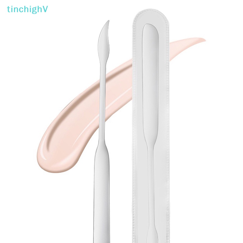 1 Dụng Cụ Trộn Mỹ Phẩm Hai Đầu Bằng Thép Không Gỉ