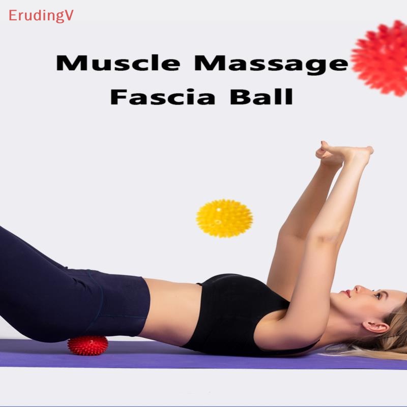 [ErudingV] Bóng Mát Xa Chân / Tay / Chân Bằng Nhựa PVC Có Gai Kích Hoạt Thể Thao