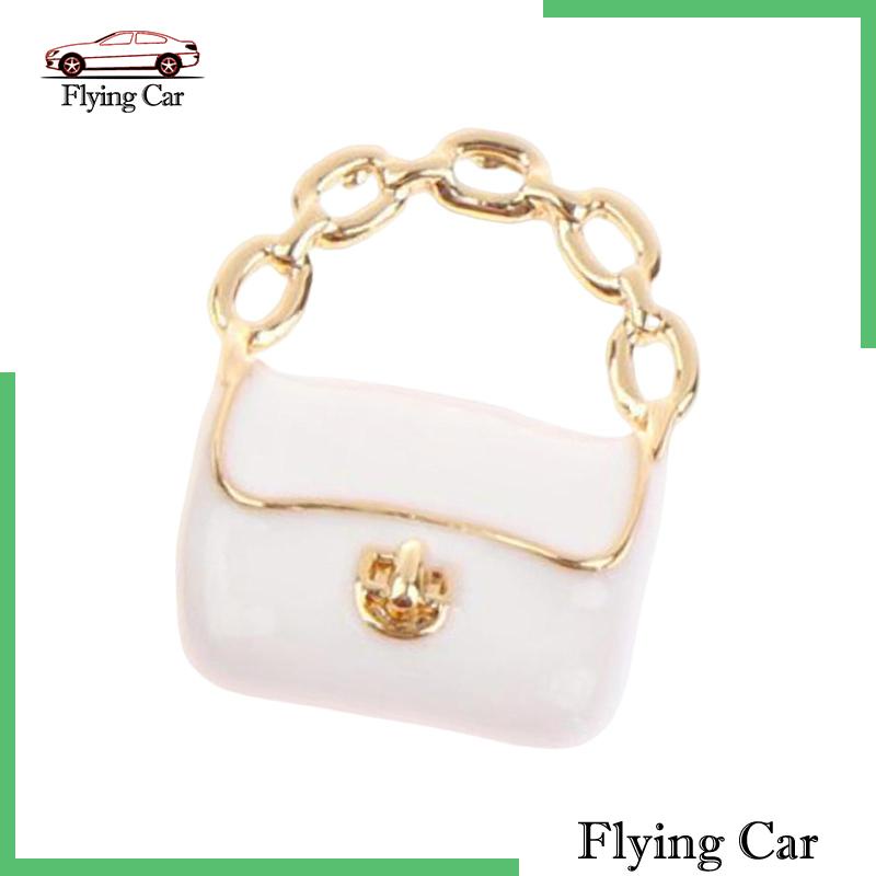 Túi Xách Mini Bằng Kim Loại Dùng Làm Đạo Cụ Chụp Ảnh / Trang Trí Nhà Búp Bê 1 / 12