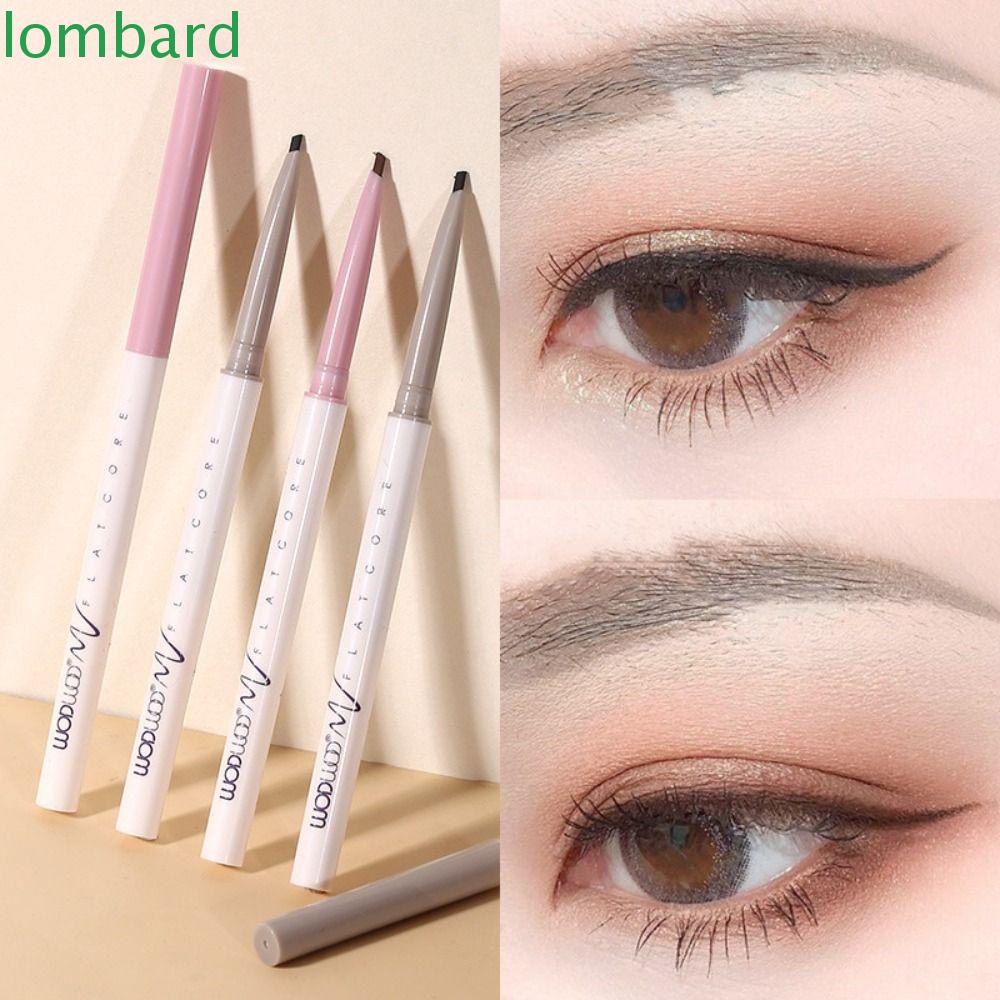 LOMBARD Bút Kẻ Mắt Dạng Gel Màu Đen / Nâu Tự Nhiên Lâu Trôi Chống Thấm Nước Không Nhòe