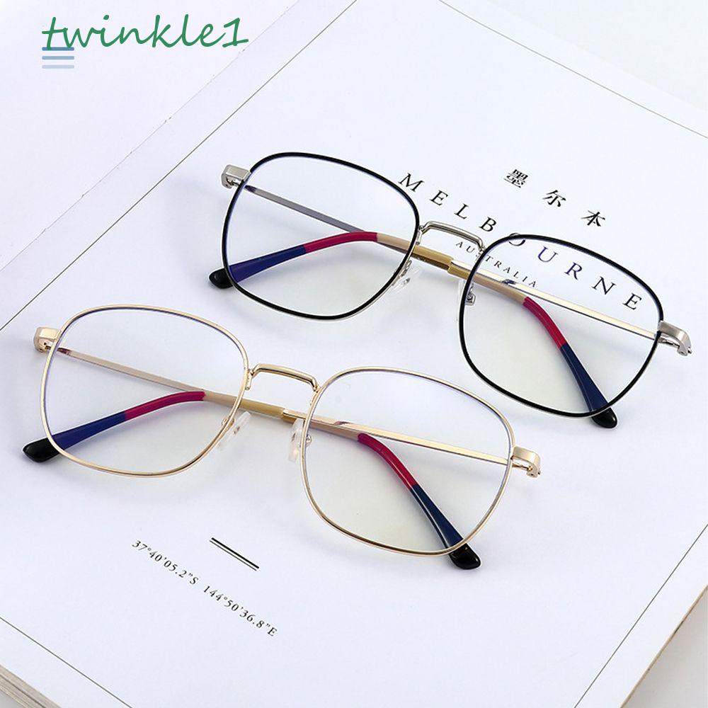 TWINKLE Kính Đọc Sách Gọng Kim Loại Siêu Nhẹ Phong Cách Vintage