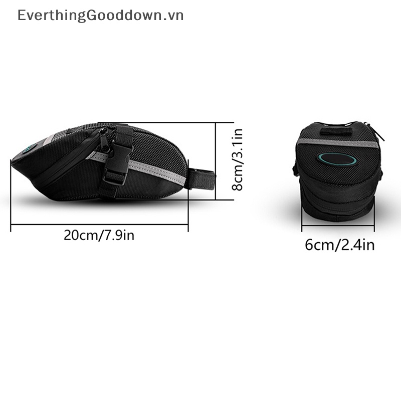 Túi Đựng Vật Dụng Chống Nước Gắn Yên Sau Xe Đạp Tiện Lợi