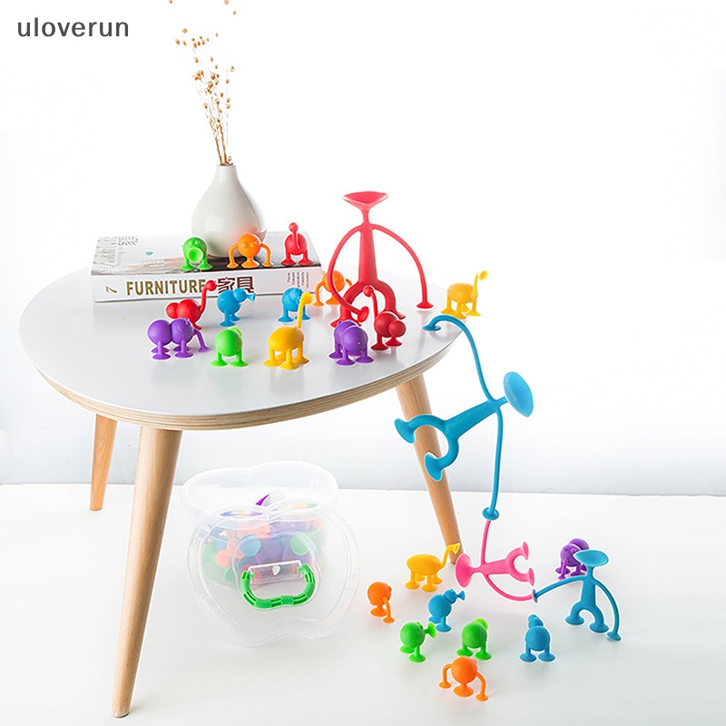 1 Bộ Đồ Chơi Xếp Hình Bằng Silicon Mềm Giúp Giảm Căng Thẳng Dành Cho Ba Mẹ Và Bé