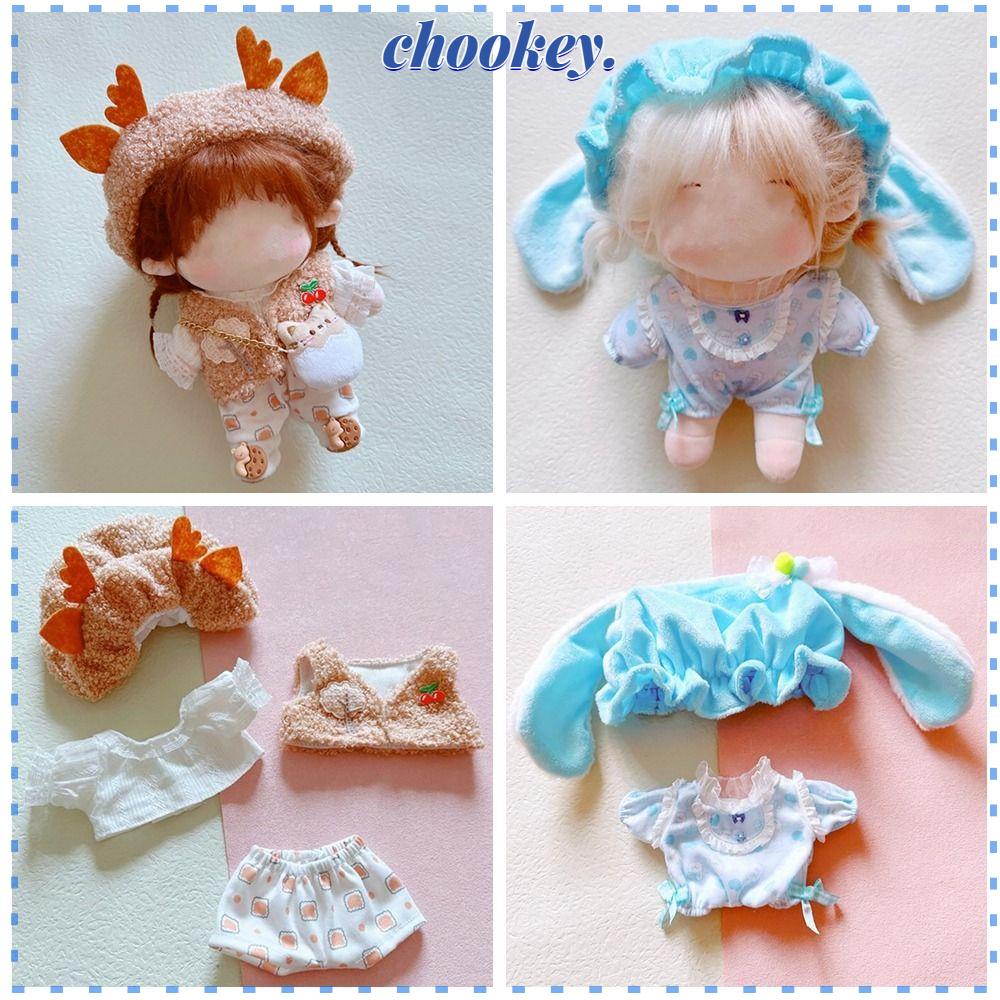 CHOOKEY Đầm Thay Thế Cho Búp Bê 20cm