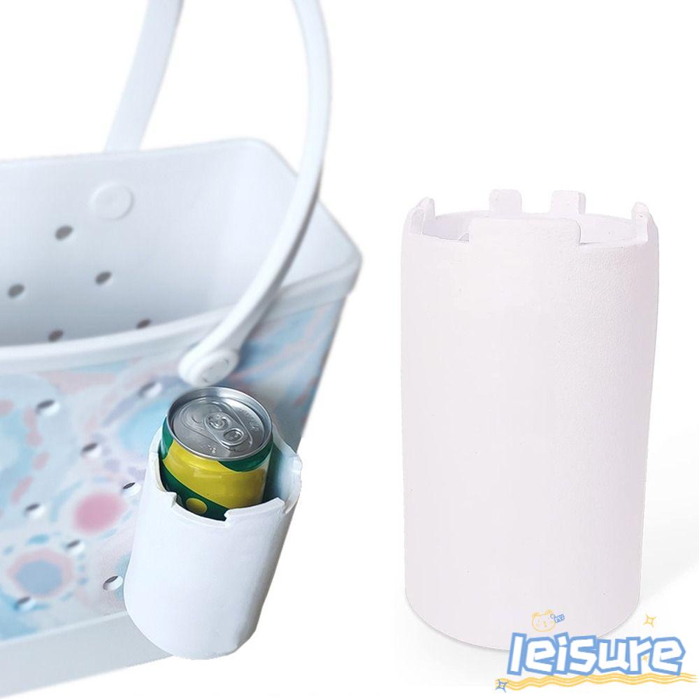 LEISURE Giá Đỡ Cốc Nước Bằng EVA Màu Trắng Tiện Dụng Cho Bogg