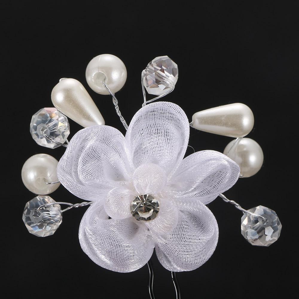 ANEMONE Kẹp Tóc Đính Hạt Lấp Lánh Cho Cô Dâu