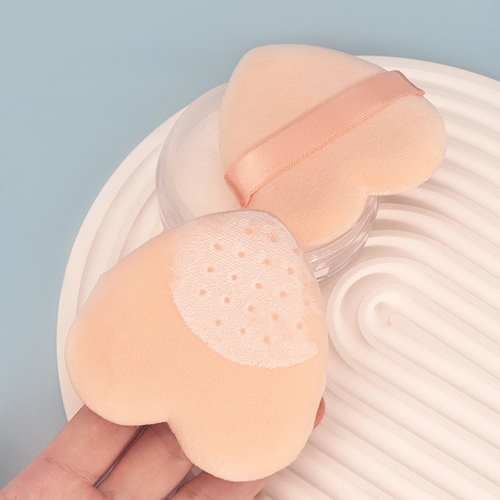 Mút Trang Điểm Trái Tim Mềm Mịn Chuyên Dụng