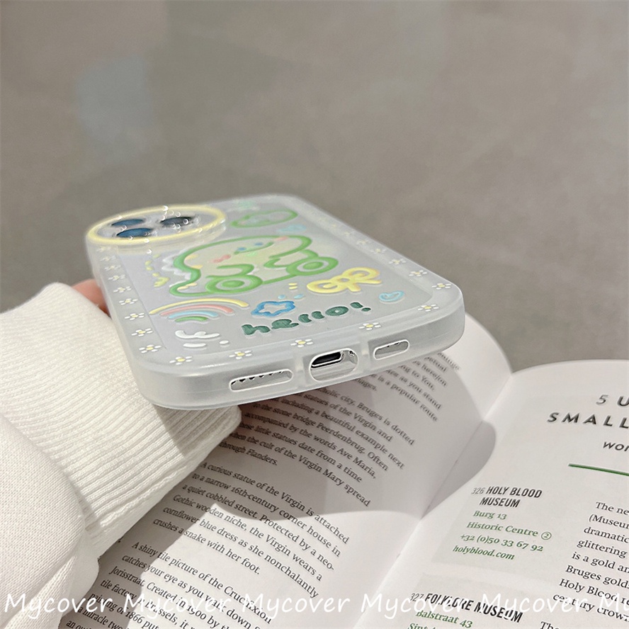 Ốp Điện Thoại Silicone Mềm Trong Suốt Chống Sốc In Hình Khủng Long Cho iPhone 11 12 13 14 Pro Max X Xr Xs 8 7 6 Plus SE 2020