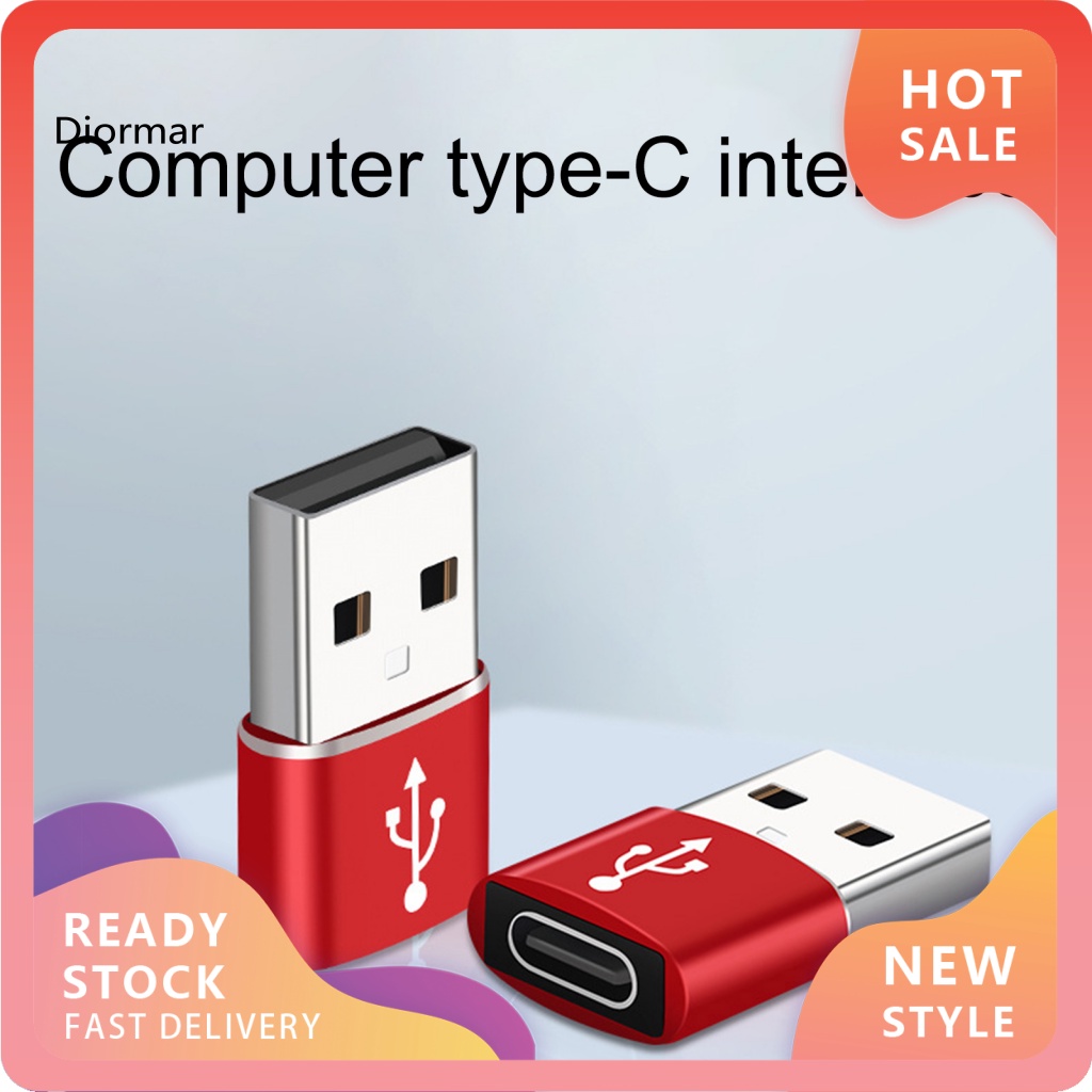 Bộ Chuyển Đổi Dữ Liệu OTG Mini Tốc Độ Cao Từ USB Sang Type-C Cho Điện Thoại Di Động