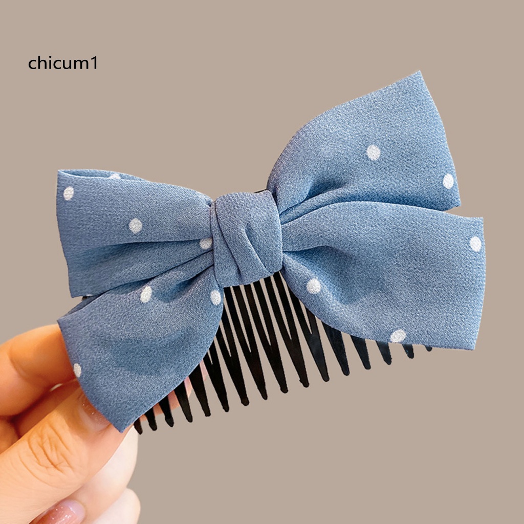 Lược Kẹp Tóc Bằng Acrylic Không Phai Màu Sắc Sống Động Cho Nữ