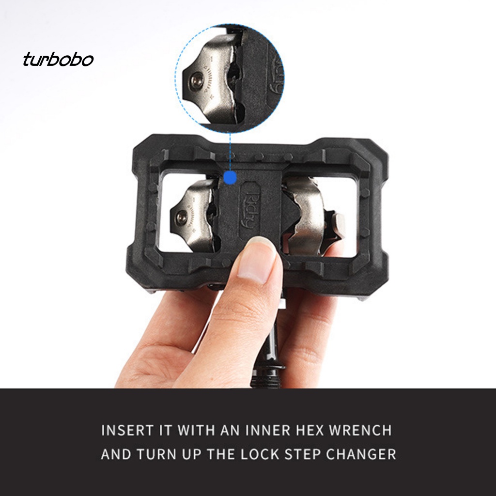 Pê Đan Xe Đạp Leo Núi Bằng Kim Loại Có Thể Tháo Rời Tiện Dụng turbobo SM-PD22 M520 M540 M8000 M9000