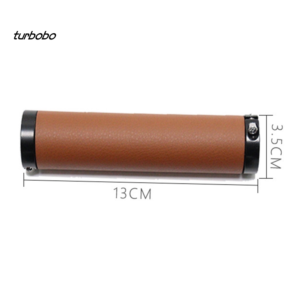 1 Bộ Vỏ Bọc Tay Lái Xe Đạp Giả Da Mềm Mại Thoải Mái