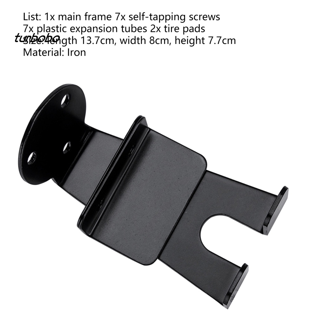 Móc Treo Xe Đạp Gắn Tường Bằng Sắt Chống Gỉ Sét Tiện Dụng