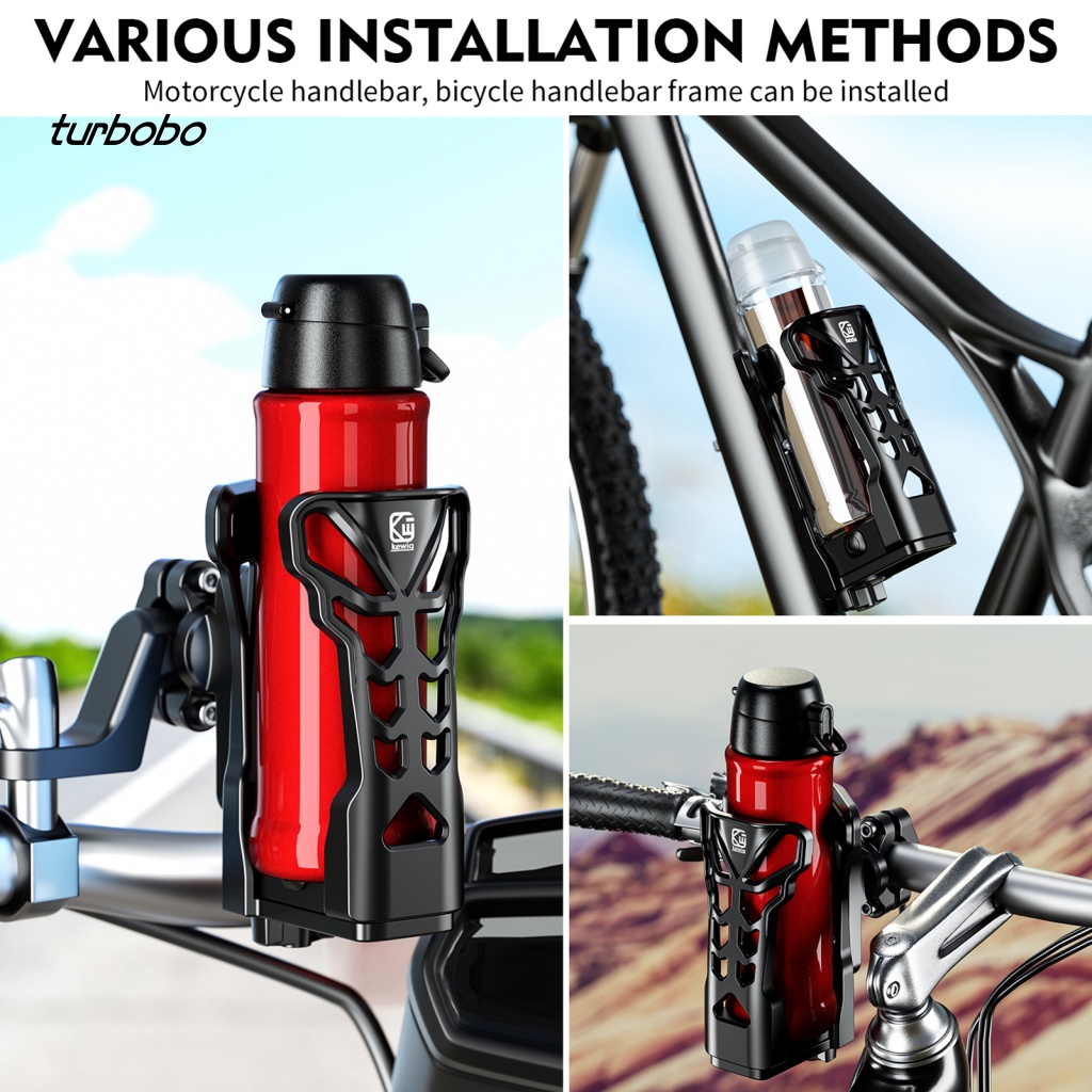 Giá Đỡ Bình Nước Gắn Xe Đạp Bằng Nylon Chống Rách Tùy Chỉnh Tiện Dụng