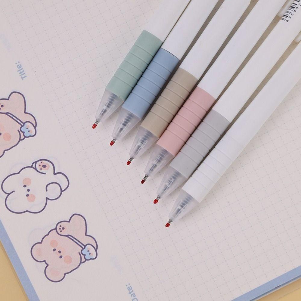 PISTA Bút Bi Silicone Màu Sắc Ngẫu Nhiên Dành Cho Học Sinh