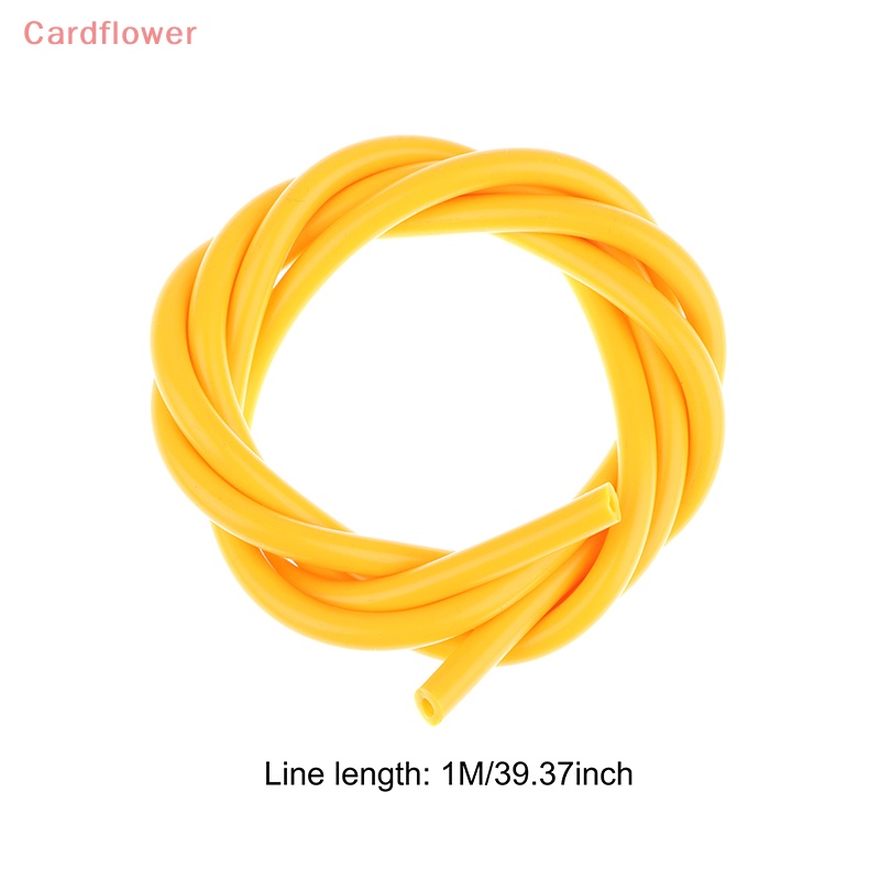 < Cardflower > Ống Dẫn Nhiên Liệu Màu Vàng 5mm Thông Dụng Dài 1M Cho Xe Hơi / Tàu Thuyền Điều Khiển Từ Xa RCEXL DLE Engieen