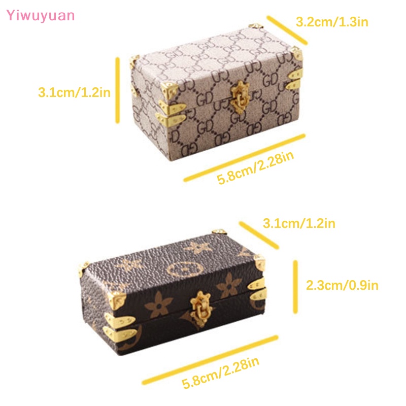 Va Li Đồ Chơi Phong Cách Vintage Cho Nhà Búp Bê 1: 12 Mới