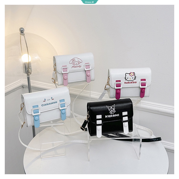 Túi Đeo Chéo Da Nhỏ Nhắn Hình Kuromi Melody Melody Đáng Yêu Thời Trang Mới Năm 2023 Cho Nữ