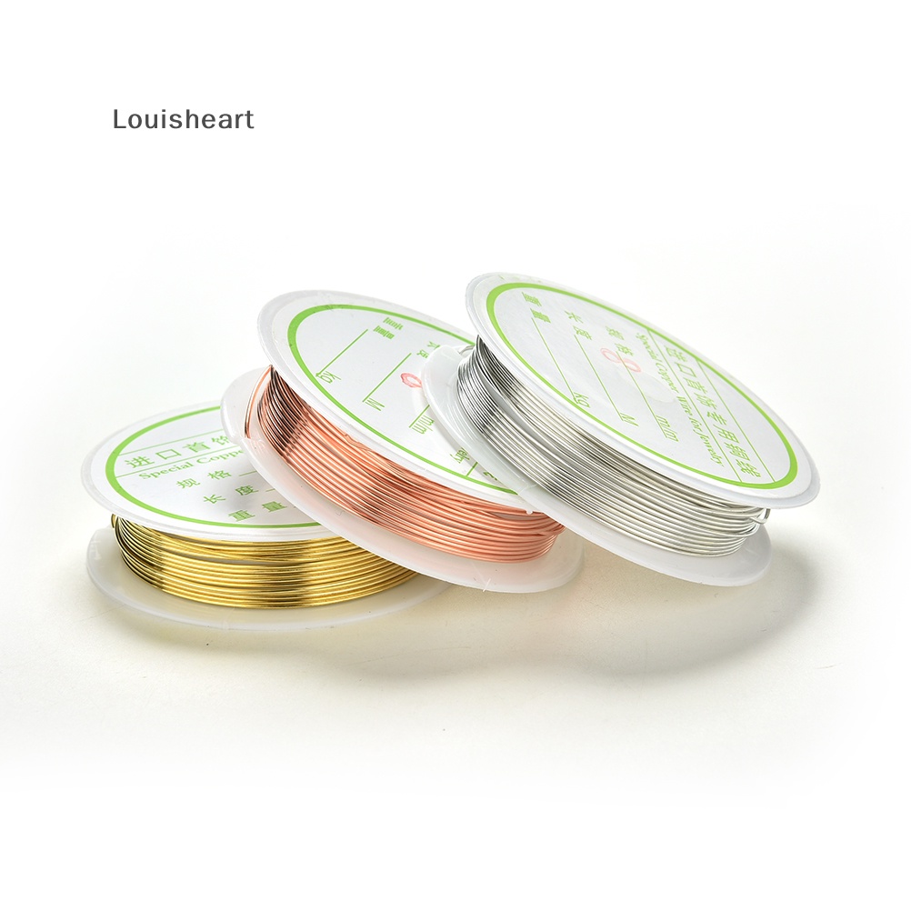 Hạt Xâu Chuỗi Làm Trang Sức Mạ Đồng 0.3 / 0.4 / 0.6 / 0.8mm