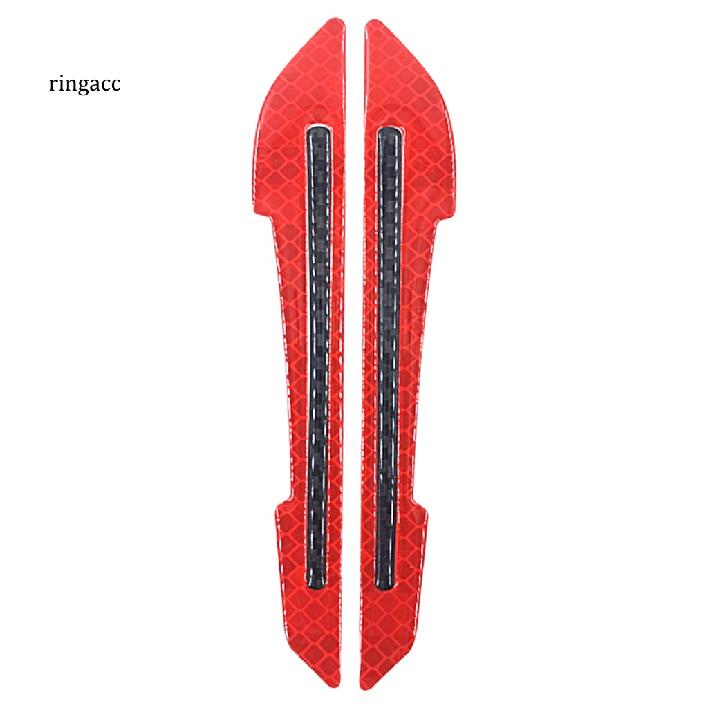 1 Cặp Nhãn Dán Phản Quang Cảnh Báo Đảo Chiều Chống Mài Mòn Cho Gương Chiếu Hậu Xe Hơi