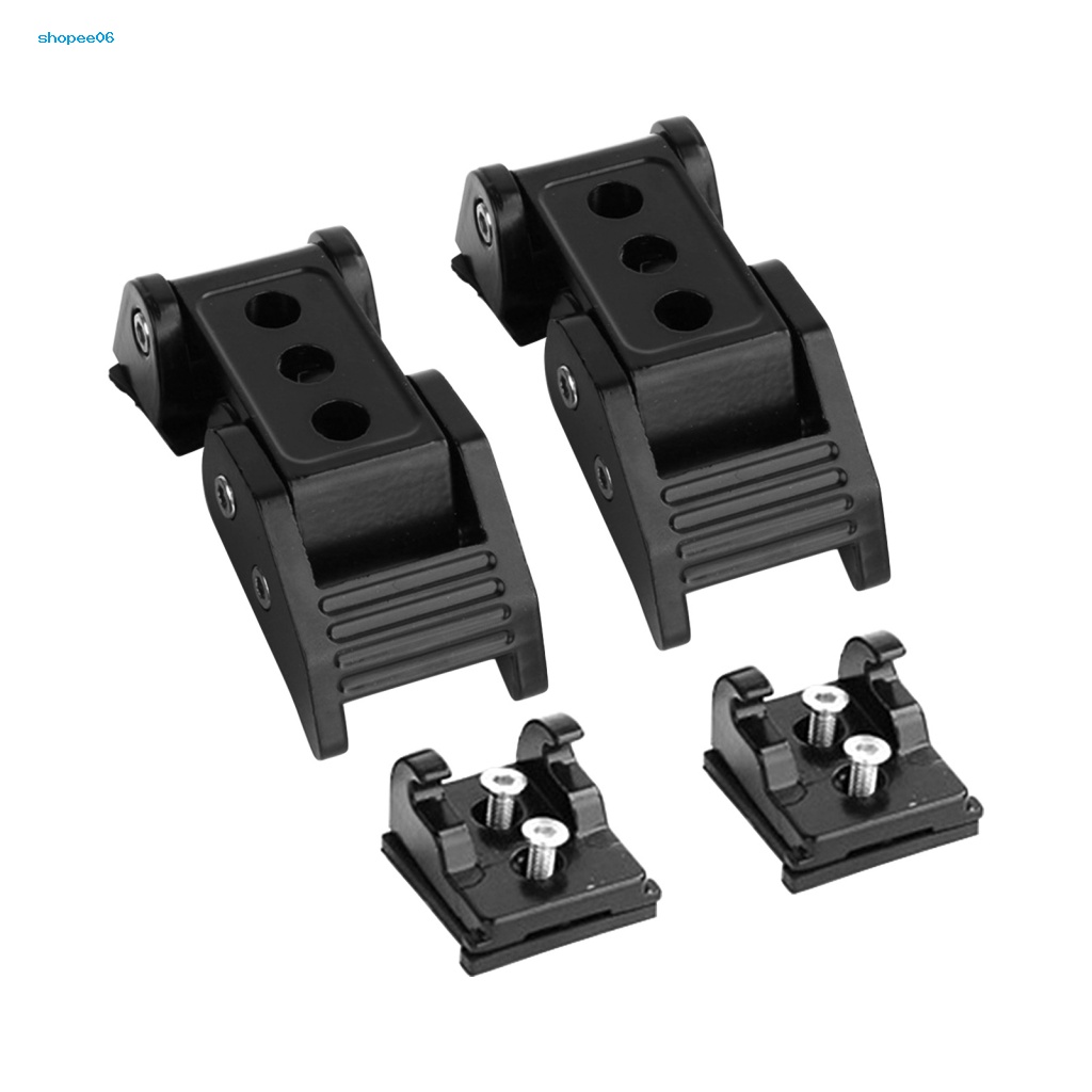 1 Cặp Chốt Khóa Nắp Ca Pô Bằng Hợp Kim Nhôm Cho Jeep Wrangler JK JL 07-21