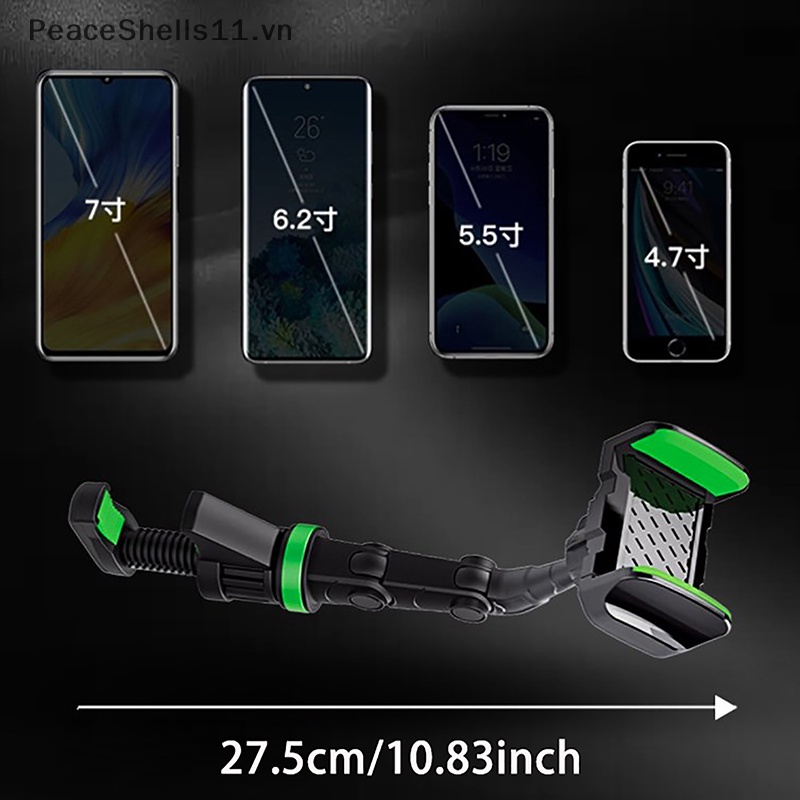 Giá Đỡ Điện Thoại Di Động Trên Xe Hơi Dễ Lắp Đặt Có Thể Điều Chỉnh Chiều Cao