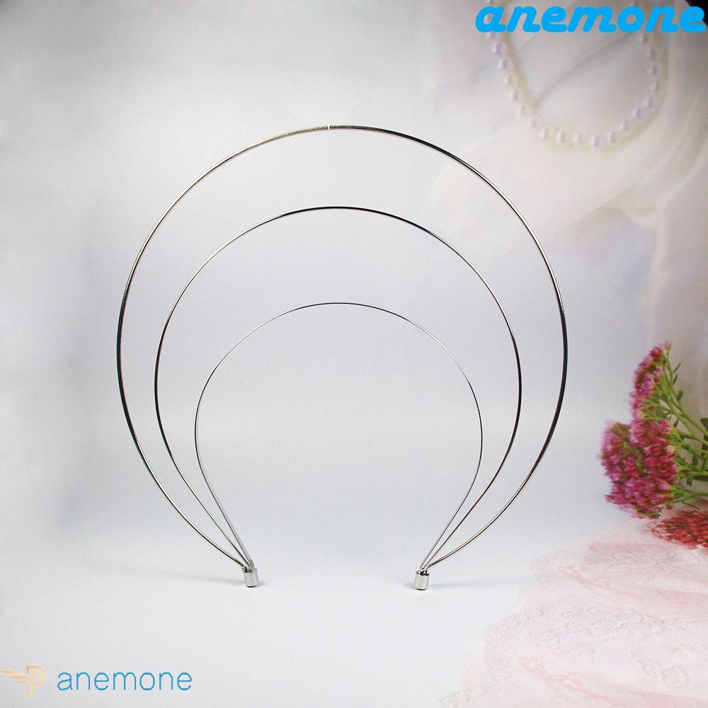 ANEMONE Băng đô cài tóc rửa mặt Nhiều Lớp Bằng Kim Loại Chống Trượt DIY Cho Nữ