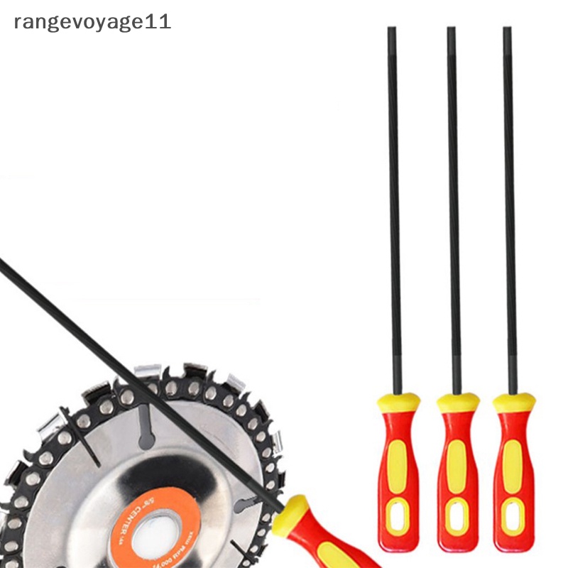 Dụng Cụ Mài Dây Xích Bằng Thép Cacbon Chất Lượng Cao 4 / 4.8 / 5.5mm