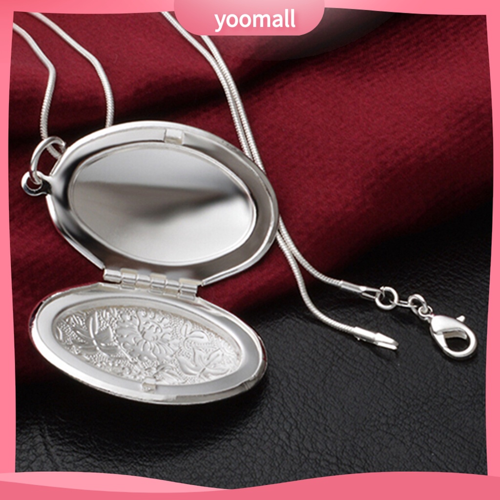 Vòng cổ Hợp Kim Mạ Bạc Khắc Họa Tiết Thời Trang Unisex