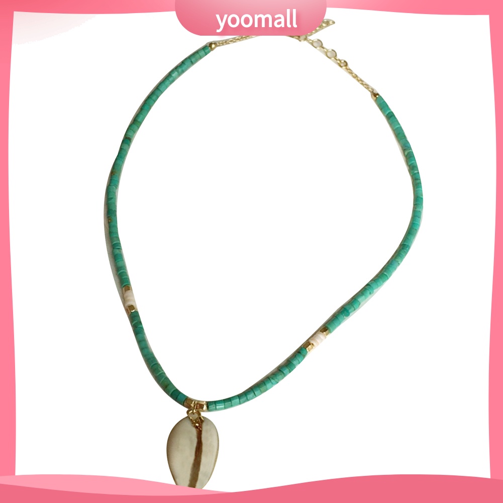 Vòng cổ Mặt Hình Vỏ Sò Phong Cách Bohemia Thời Trang Đi Biển Mùa Hè Dành Cho Nữ