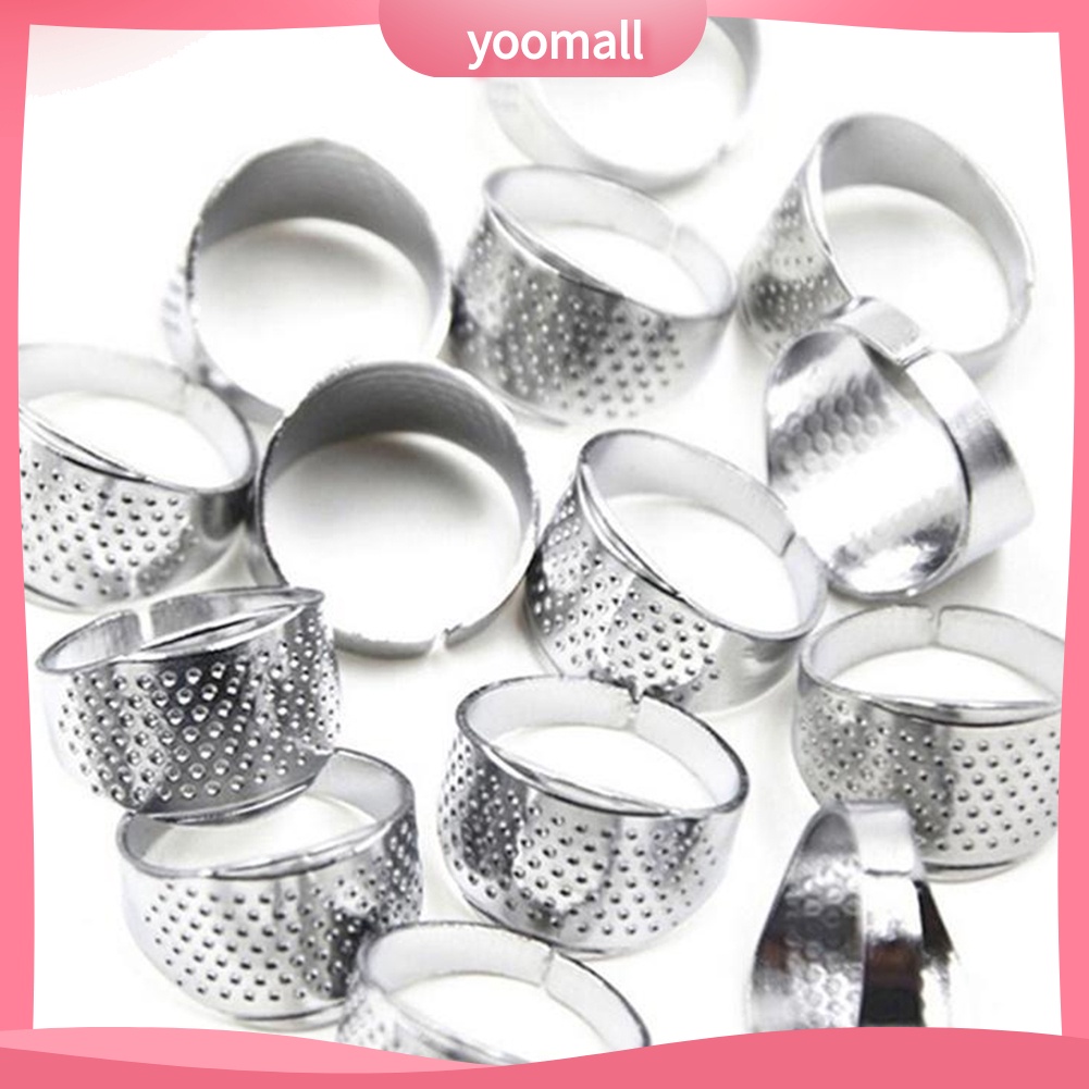 [YM] Dụng Cụ Bảo Vệ Ngón Tay Có Thể Điều Chỉnh Dùng Trong May Vá DIY
