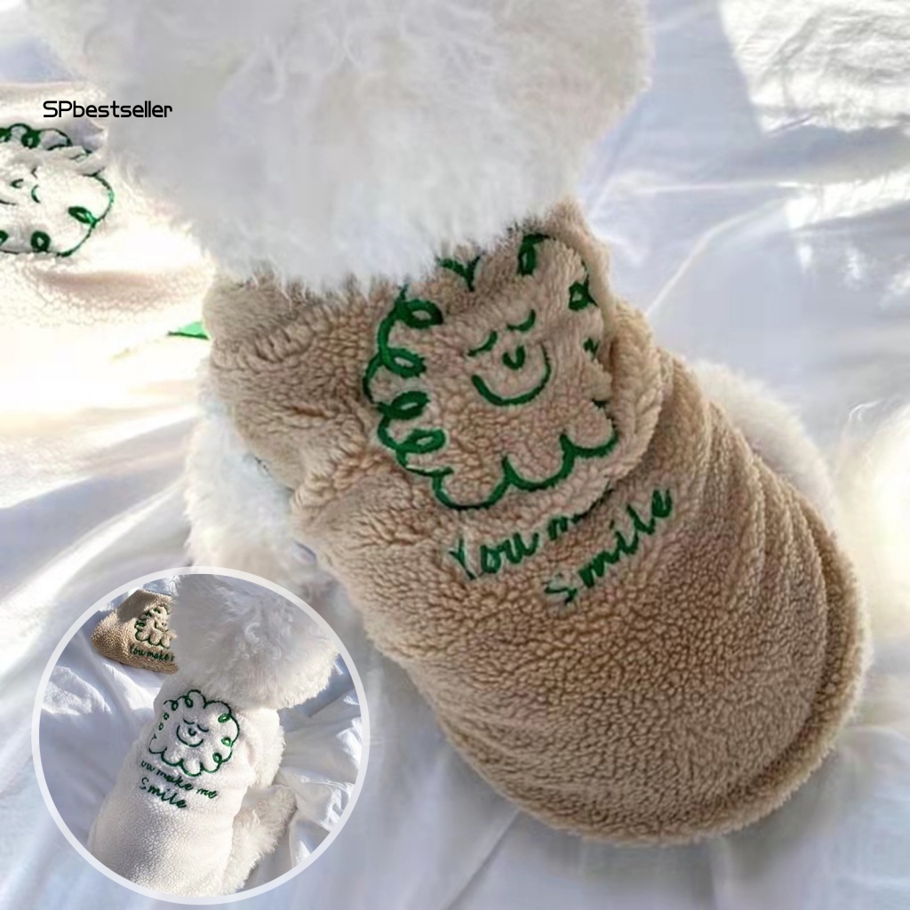 Áo Khoác In Họa Tiết Chữ Dễ Thương Thời Trang Cho Cún Cưng