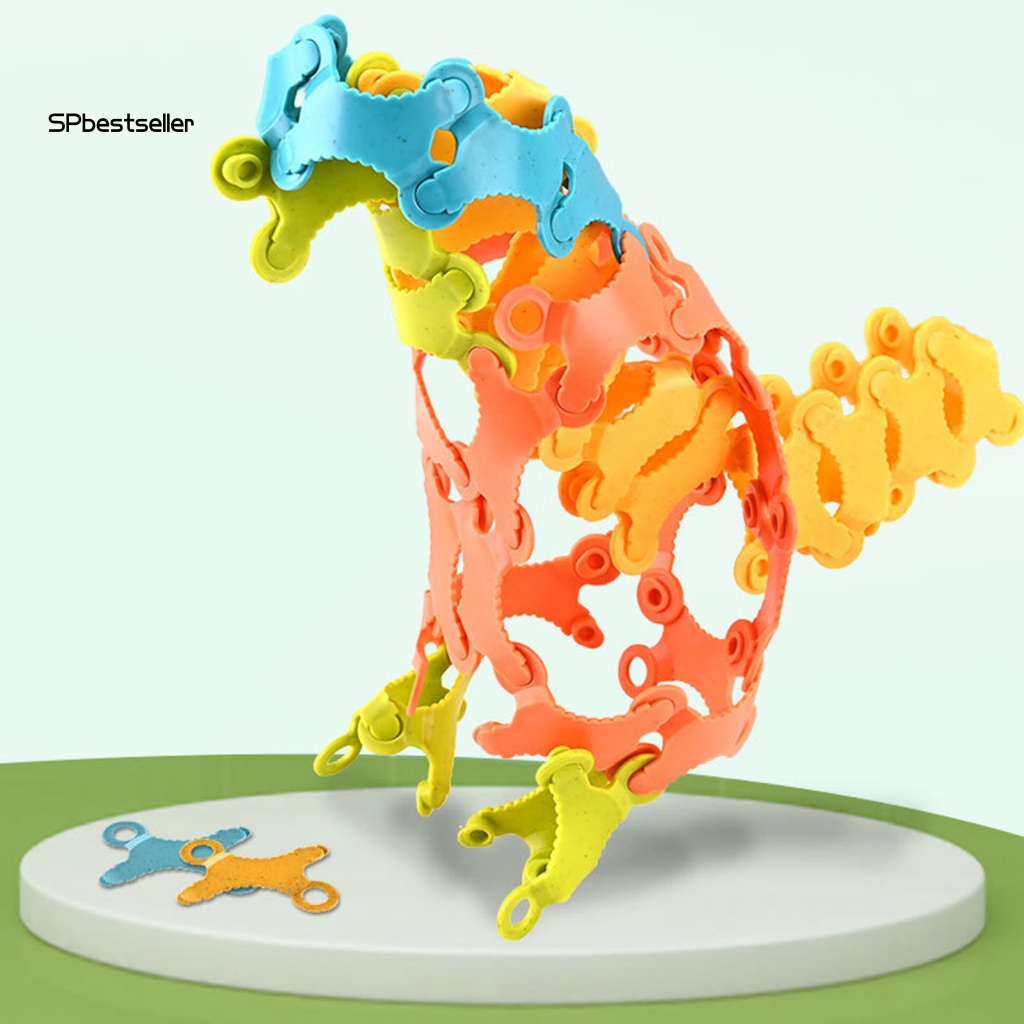 1 Bộ Đồ Chơi Xây Dựng DIY Bắt Mắt Cho Bé