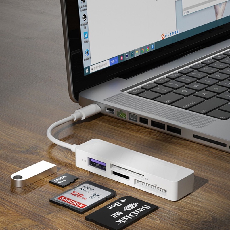 SONY CANON Đầu Đọc Thẻ Nhớ micro sd / tf / ms Đa Năng Cho iphone ipad laptop pc android