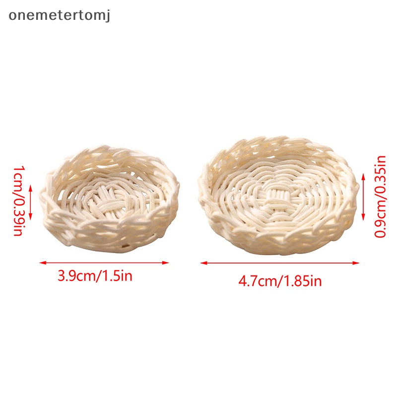 Mô Hình Rổ Đựng Trái Cây Tỉ Lệ 1: 12 Trang Trí Nhà Búp Bê