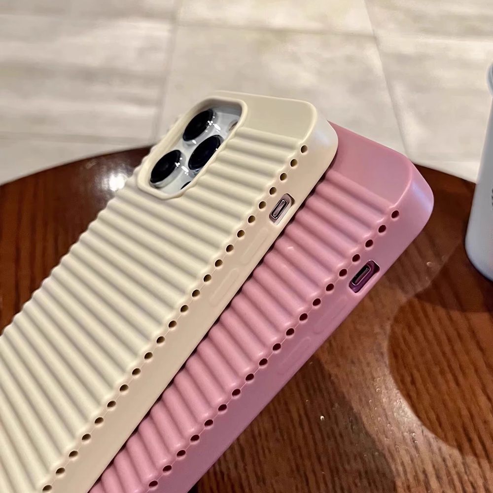 Ốp Điện Thoại TPU Mềm Tản Nhiệt Chống Sốc Màu Trơn Đơn Giản Cho IPhone 14 13 12 11 Pro Max X XR 8 7 Plus SE