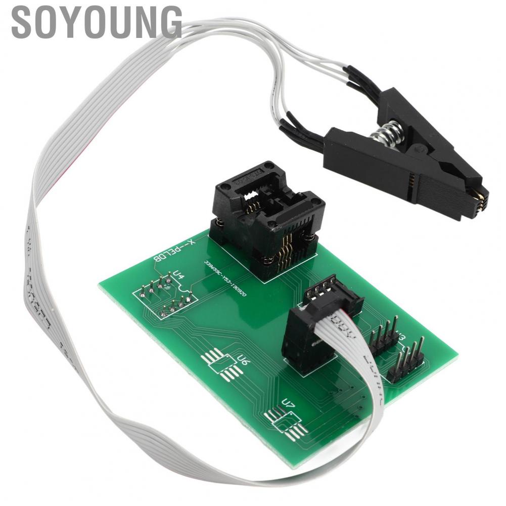 Soyoung for Eeprom Board  Programmer Adapter with SOIC8 SOP8 8pin Testing  XPROG V6.12/UPA/CG PRO 9S12/iProg