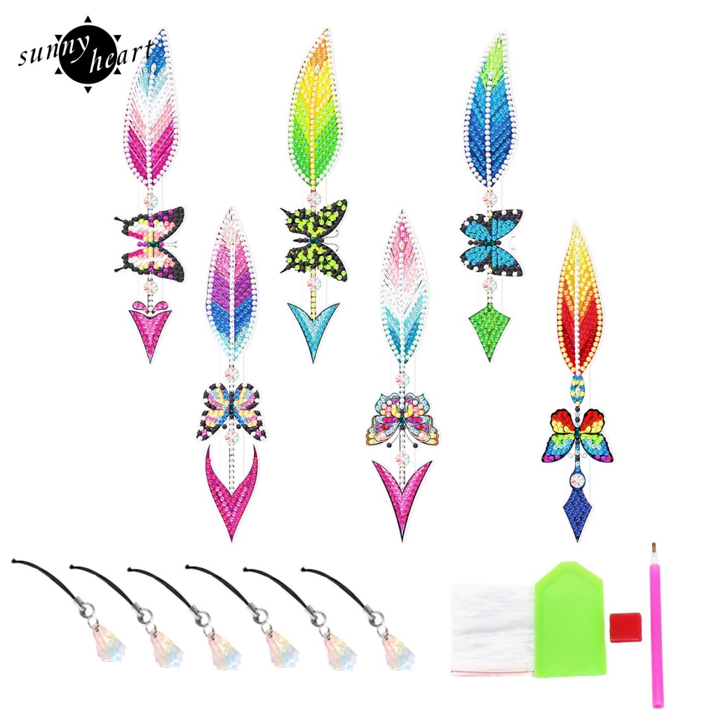 Sunnyheart 1 Bộ Sách Tranh Đính Đá Tự Làm Thích Hợp Làm Quà Tặng Giáo Viên Cho Học Sinh