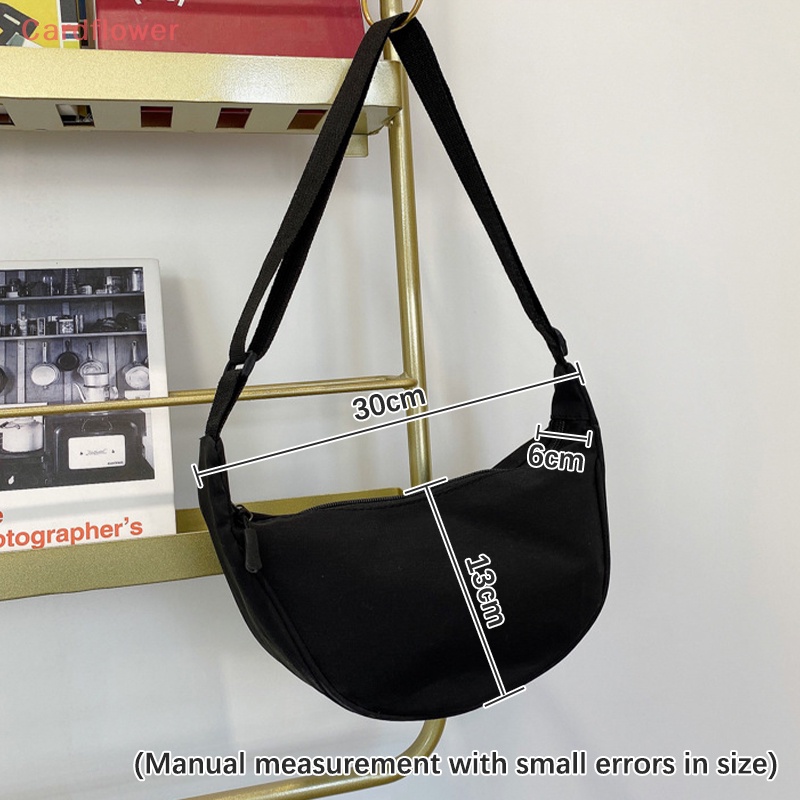 1 Túi Đeo Chéo Ngực Màu Trơn Sức Chứa Lớn Thời Trang Đường Phố Mới