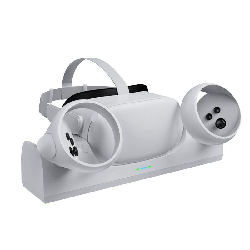 Đế Sạc Đứng Tay Cầm Trái Phải Với Màn Hình LED Thay Thế Cho Kính Thực Tế Ảo Oculus Quest