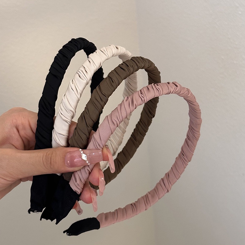 Băng Đô Cài Tóc Dạng Ấn Phong Cách Retro Hàn Quốc Dễ Phối Đồ