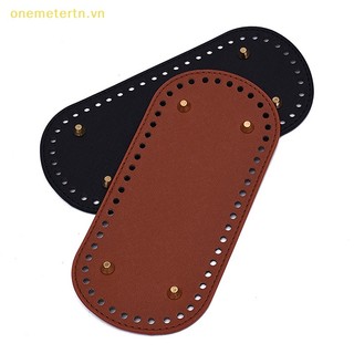 Onemetertn đế dài 22 * 10cm làm túi xách đan len thủ công có lỗ