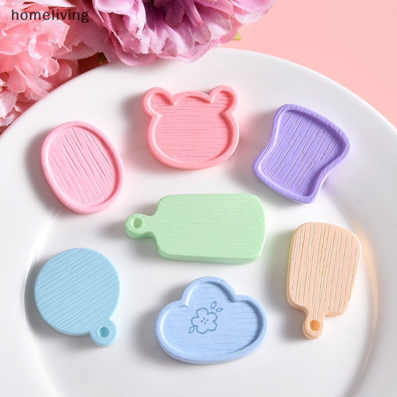 Set 3 Khay Đựng Thức Ăn Tỉ Lệ 1: 12 Dùng Trang Trí Nhà Búp Bê