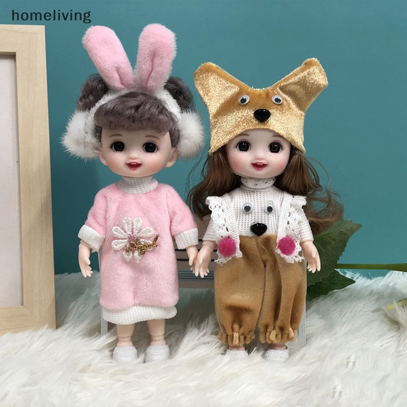 Búp Bê Công Chúa Barbie 16cm Kèm 13 Khớp Nối ob11