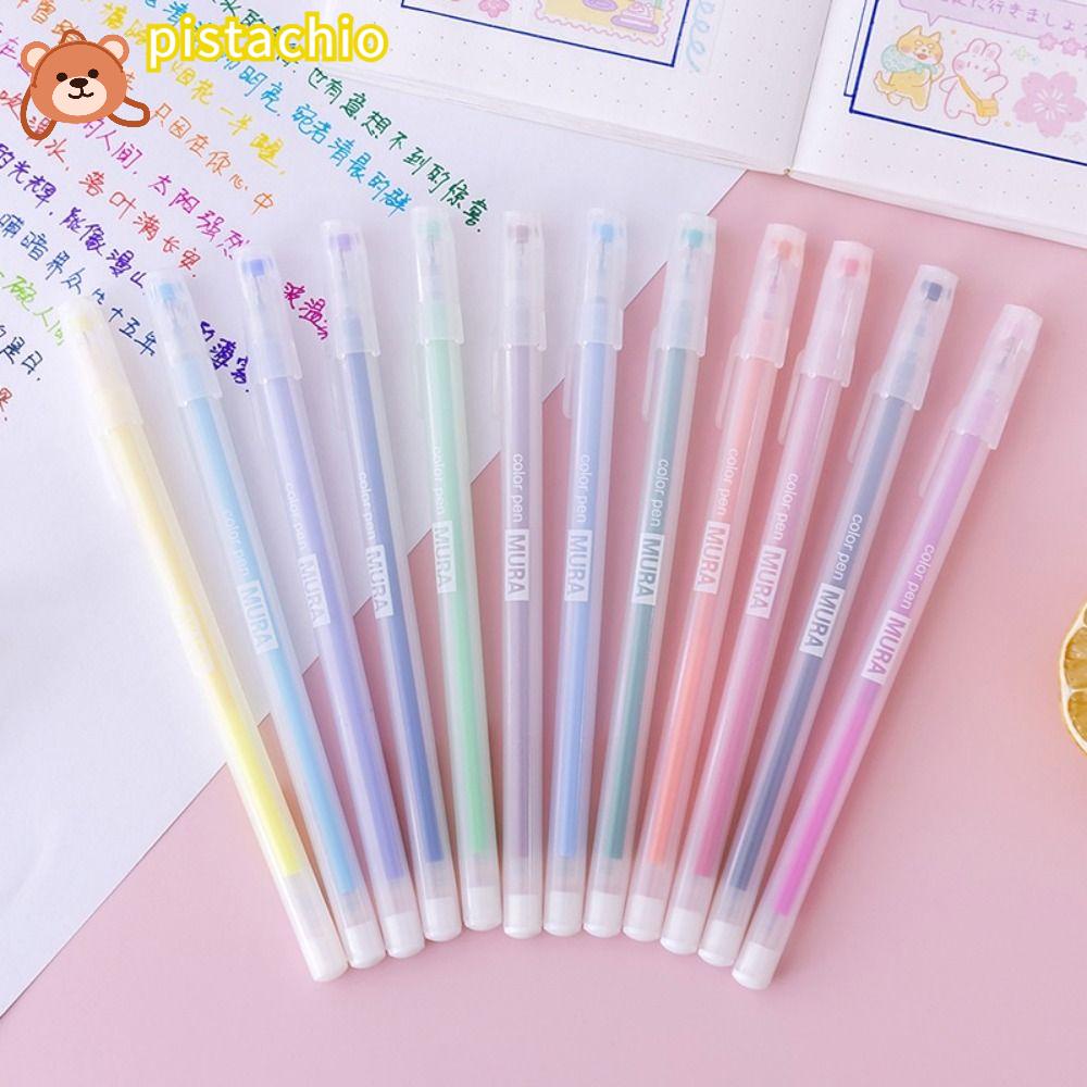 Set 12 Bút Mực Gel Nhiều Màu Sắc