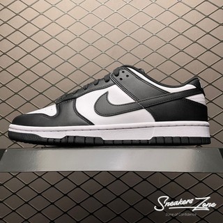Giày thể thao dunk low panda đen trắng cổ thấp