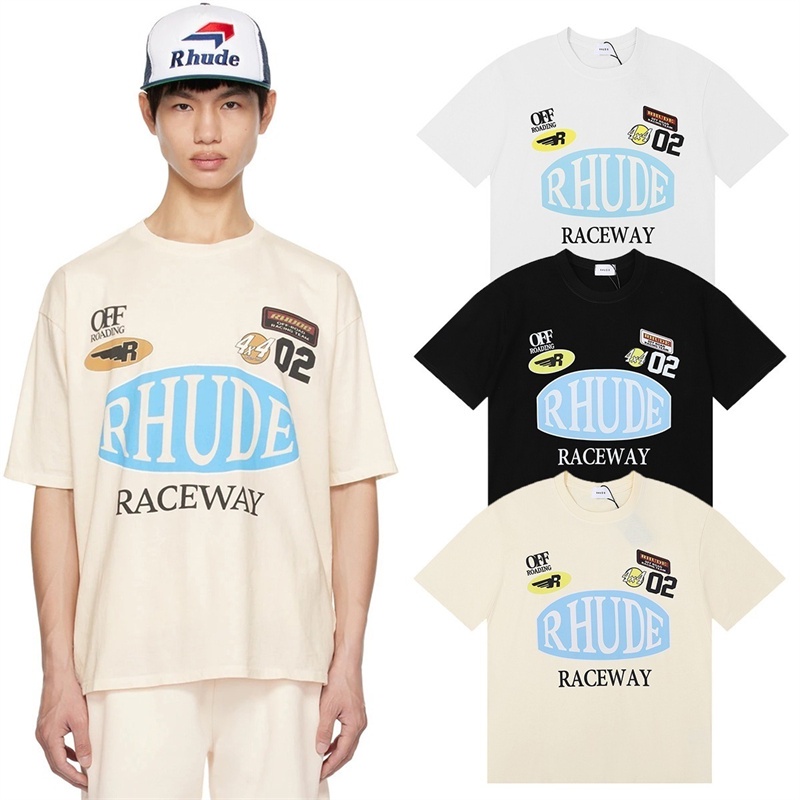 Áo Thun Cotton RH888UDE Dáng Rộng Thời Trang Cho Cặp Đôi