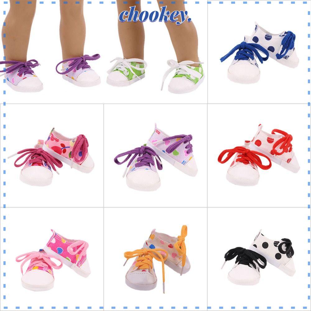 Giày Vải Thời Trang Cho Búp Bê 43cm Có 7 Kiểu Tự Chọn
