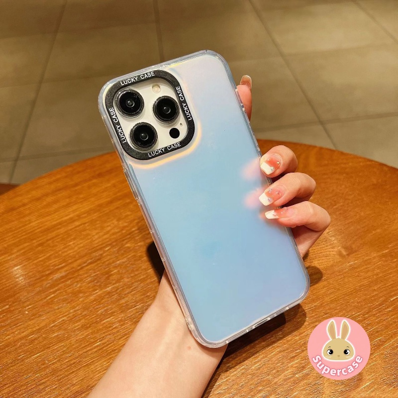 Ốp Điện Thoại Màu Laser Đa Sắc Mẫu Mới Đơn Giản Cho OPPO Reno 9 Pro 5G 8 5G 7 Pro 5G 6 5 5G 5K Find X3 Lite